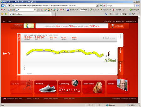 Nike Plus (Nike + Ipod)