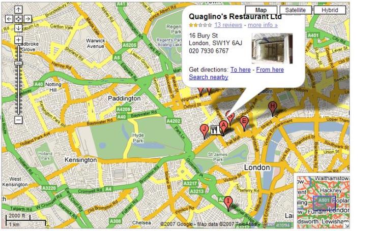 Gmaps - images for location