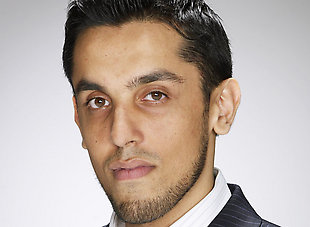 Tre Azam from the Apprentice. Self-styled “branding consultant”.
