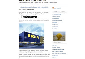 Welcome to Optimism (W+K London)