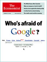 Economist cover - Google