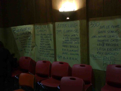 The Interesting Agenda